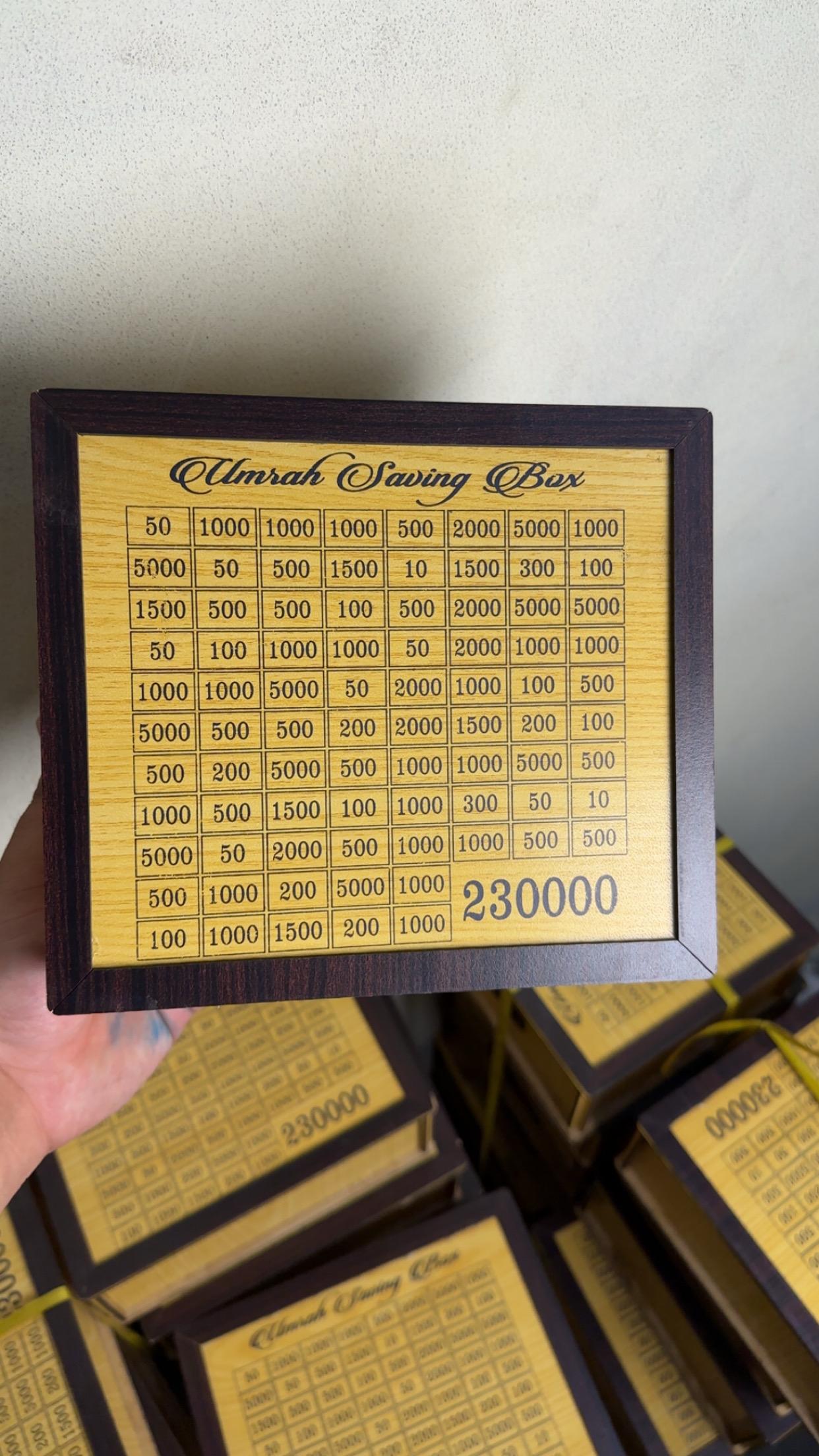 Umra Saving box