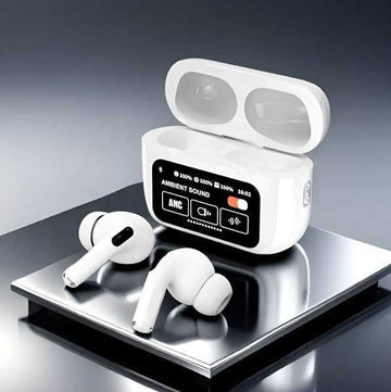 Earbuds with LCD Tablet Airpods pro 2 with LCD touchscreen display bluetooth 5.3 for ios and android