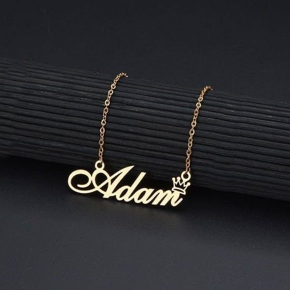 Customize Single Name Necklace-D5