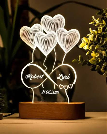 3D LED LIGHT LAMP