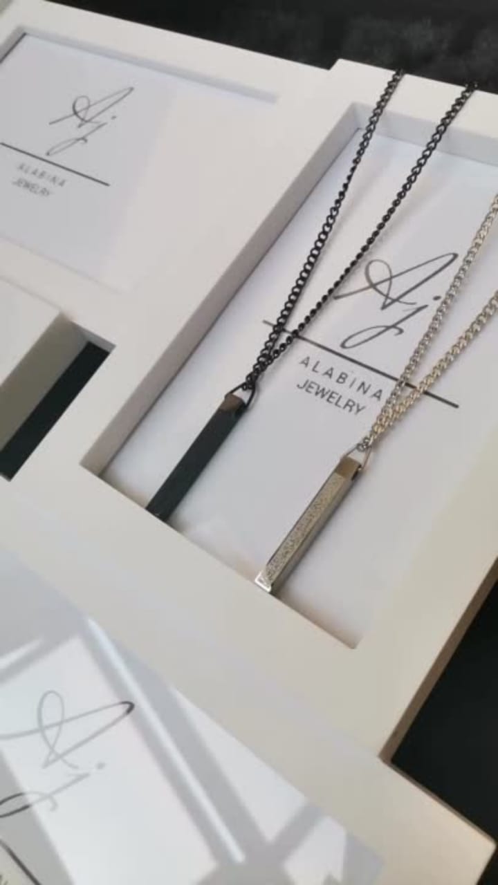 Aytal Ul kursi bar Necklace